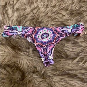 Victoria’s Secret Paisley Thong Bikini Bottoms